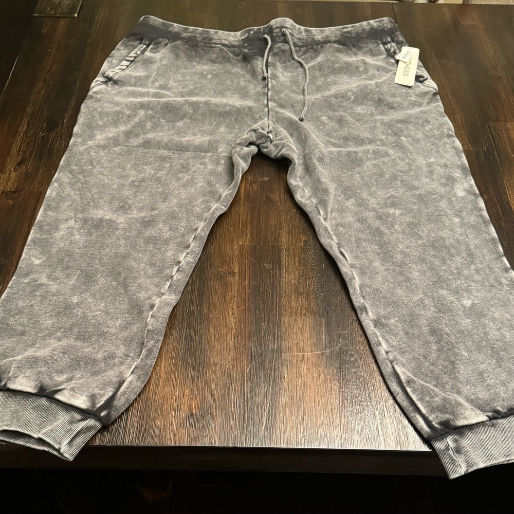 GoodThreads Stonewashed Fleece lined joggers